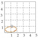 Кольцо классическое из золота с бриллиантом