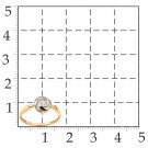 Кольцо классическое из золота с бриллиантом
