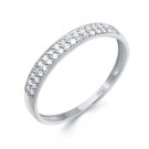 Кольцо классическое из золота с бриллиантом