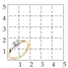 Кольцо классическое из золота с бриллиантом