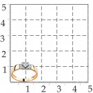 Кольцо классическое из золота с бриллиантом