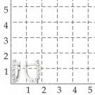 Серьги классические из золота с бриллиантом