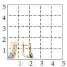 Серьги классические из золота с бриллиантом