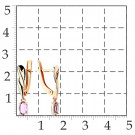 Серьги классические из золота с аметистом