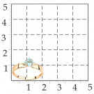 Кольцо классическое из золота с топазом