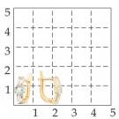 Серьги классические из золота с топазом