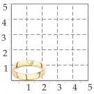 Кольцо Обручальное из золота с фианитом