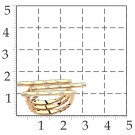 Кольцо Тройное из золота с фианитом