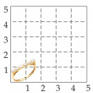 Кольцо классическое из золота с фианитом