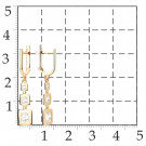 Серьги классические из золота с фианитом