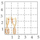 Серьги классические из золота с фианитом