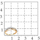 Кольцо классическое из золота с фианитом