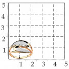 Кольцо классическое из золота с фианитом