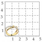 Кольцо классическое из золота с фианитом