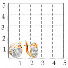 Серьги классические из золота с фианитом