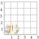Серьги классические из золота с фианитом