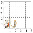 Серьги классические из золота с фианитом