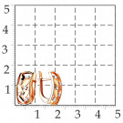 Серьги классические из золота с фианитом