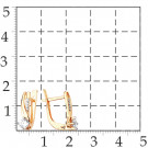 Серьги классические из золота с фианитом