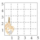 Подвеска классическая из золота с фианитом