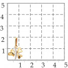 Подвеска классическая из золота с фианитом