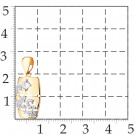 Подвеска классическая из золота с фианитом
