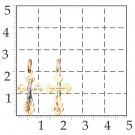 Подвеска крест из золота без вставок