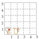 Серьги классические из золота с фианитом