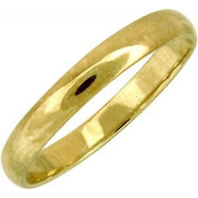 Кольцо Обручальное из золота без вставок