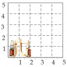 Серьги классические из золота с гранатом
