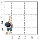 Подвеска классическая из золота с шпинелью синтетической