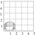 Кольцо классическое из серебра с фианитом