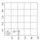 Серьги-пусеты из серебра с фианитом