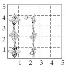 Серьги-пусеты из серебра с фианитом