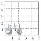 Серьги классические из серебра с фианитом