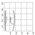 Серьги классические из серебра с фианитом