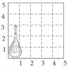 Подвеска классическая из серебра с фианитом