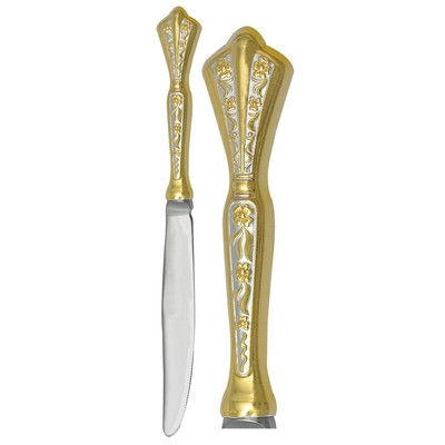 Нож Десертный из серебра с клинок нержавеющим