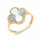 Кольцо классическое из серебра без вставок