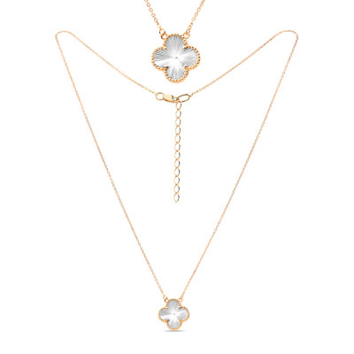 Колье из серебра без вставок