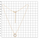 Колье из серебра без вставок
