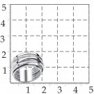 Кольцо классическое из серебра без вставок