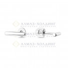 Серьги-пусеты из серебра без вставок