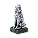 Сувенир из серебра с змеевиком