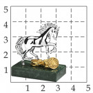 Сувенир из серебра с змеевиком