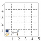 Серьги-пусеты из серебра с эмалью