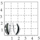 Серьги классические из серебра с фианитом