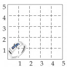 Кольцо классическое из серебра с сапфиром гидротермальным