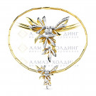 Колье из золота с бриллиантом