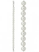 Декоративные браслеты Браслет из серебра с жемчугом